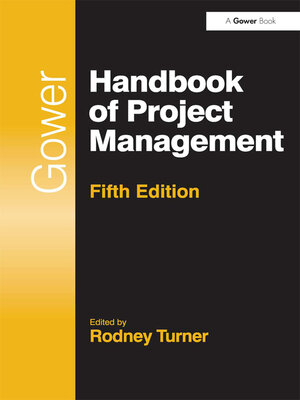 cover image of Gower Handbook of Project Management